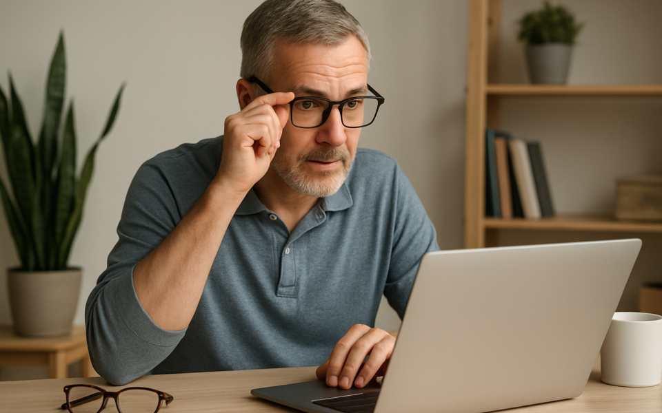 Beste computerbril voor 50-plussers kopen