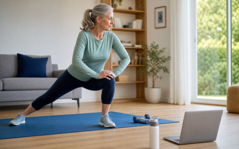 Beste online fitnessprogramma voor 50-plussers thuis