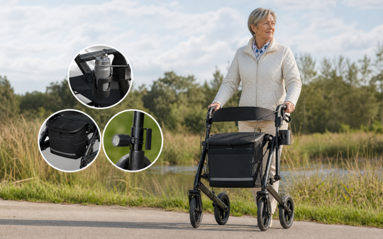 Beste rollator tas en accessoires kopen